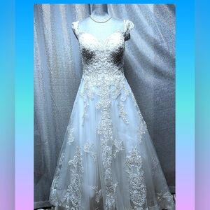 Allure Bridals Wedding-Ballroom A-line Gown